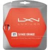 Luxilon Savage Orange 16 (1.27mm) Tennis String Set -Ball Game Paradise WRZ994510 luxilon savage orange set