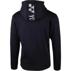 Yonex Kids Zip Hoodie - Black 5 Yonex Kids Zip Hoodie - Black -Ball Game Paradise YHD8000JEX BK B