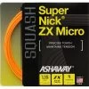 Ashaway SuperNick ZX Micro Squash String Set - Orange -Ball Game Paradise ashaway supernick zx micro squash string 18g orange set 9