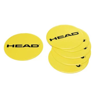 Head Round Spot Targets (Pack Of 6) - Yellow 3 Head Round Spot Targets (Pack Of 6) - Yellow