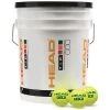 Head TIP Green Trainer Junior Tennis Ball Bucket (6 Dozen) -Ball Game Paradise g 578260
