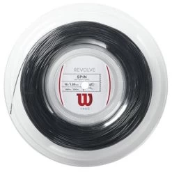 Wilson Revolve 15 (1.35mm) 200m Tennis String Reel - Black