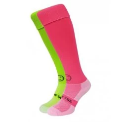 Wacky Sox Fluoro Knee Length Socks (1 Pair) - Mismatch