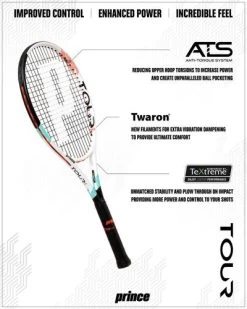Prince Tour 98 (305g) Tennis Racket [Frame Only] -Ball Game Paradise prince tour tech A 2